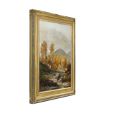 Mountain Landscape by Guido Agostini, canvas, view 2