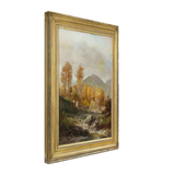 Mountain Landscape by Guido Agostini, canvas