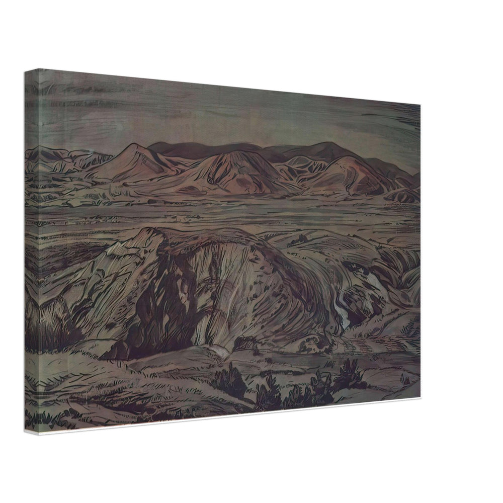Mountain Landscape by Konstantin Bogaevsky, canvas