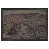 Mountain Landscape by Konstantin Bogaevsky, framed poster, view 2