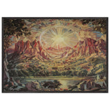 Mountain landscape by Konstantin Bogaevsky, framed poster, view 3