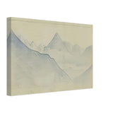 Mountain Landscape by Nicholas Roerich, canvas, view 2