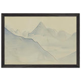 Mountain Landscape by Nicholas Roerich, framed poster, view 2