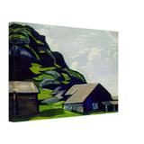 Mountain Luton by Nicholas Roerich, canvas, view 2