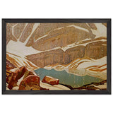 Mountain Snowfall, Lake Oesa by J. E. H. MacDonald, framed poster, view 2