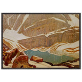 Mountain Snowfall, Lake Oesa by J. E. H. MacDonald, framed poster, view 3