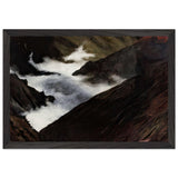 Mountain Stream in Caucasia by Hugo Simberg, framed poster, view 2