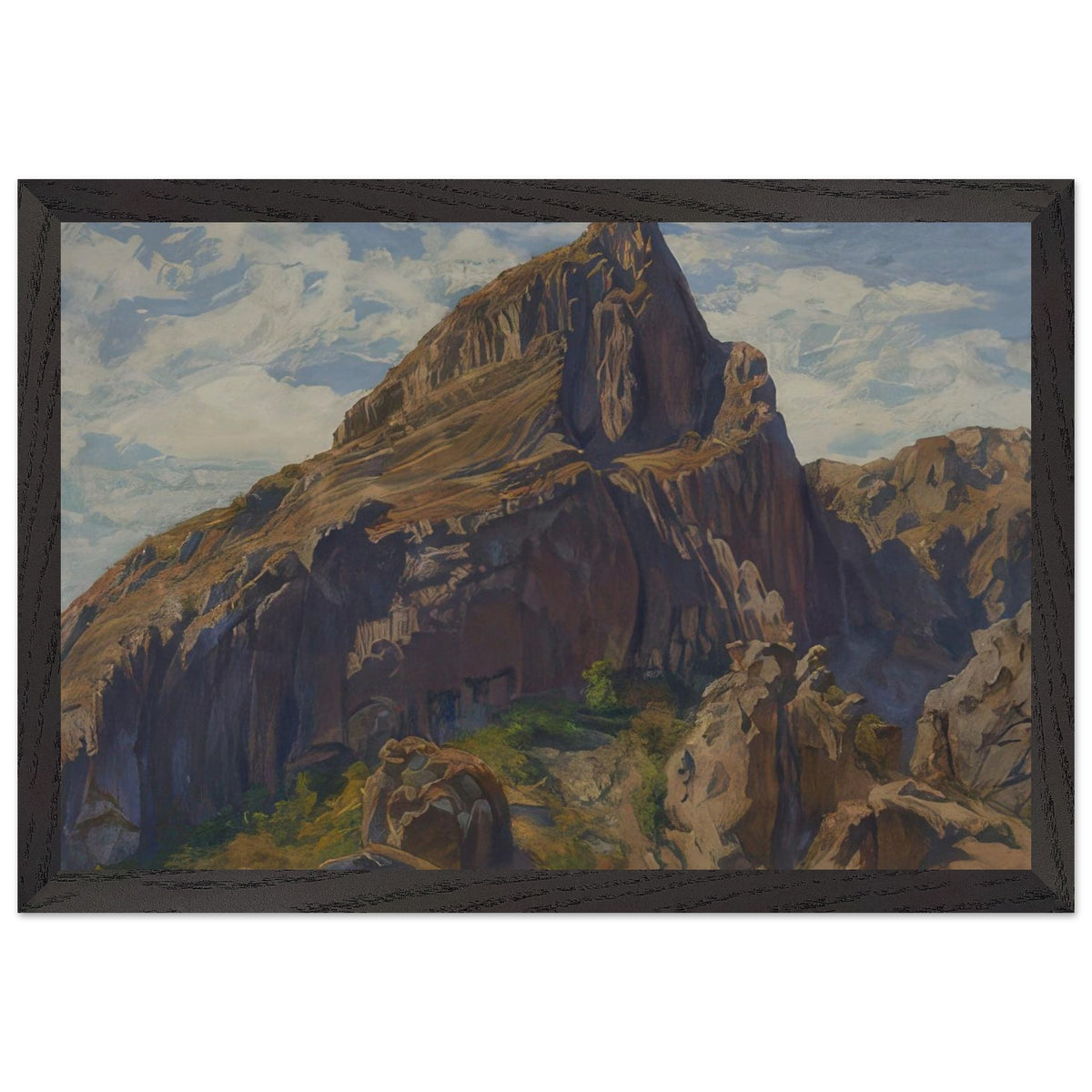 Mountains. Dzoraget by Panos Terlemezian, framed poster, view 2