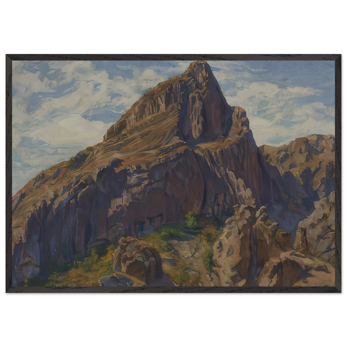 Mountains. Dzoraget by Panos Terlemezian, framed poster, view 3