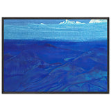Mountains Soshing by Nicholas Roerich, framed poster, view 3