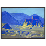 Mountany Landscape by Nicholas Roerich, framed poster, view 3