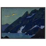 Nag Lake. Kashmir. by Nicholas Roerich, framed poster, view 3