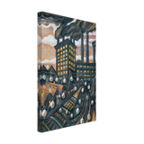Nagyváros by Scheiber Hugó, canvas, view 2