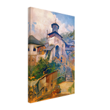Namaiesti Monastery by Nicolae Vermont, canvas