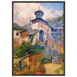 Namaiesti Monastery by Nicolae Vermont, framed poster, view 3