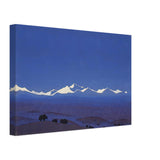 Nan Shan, Tibetan Frontier by Nicholas Roerich, canvas, view 2