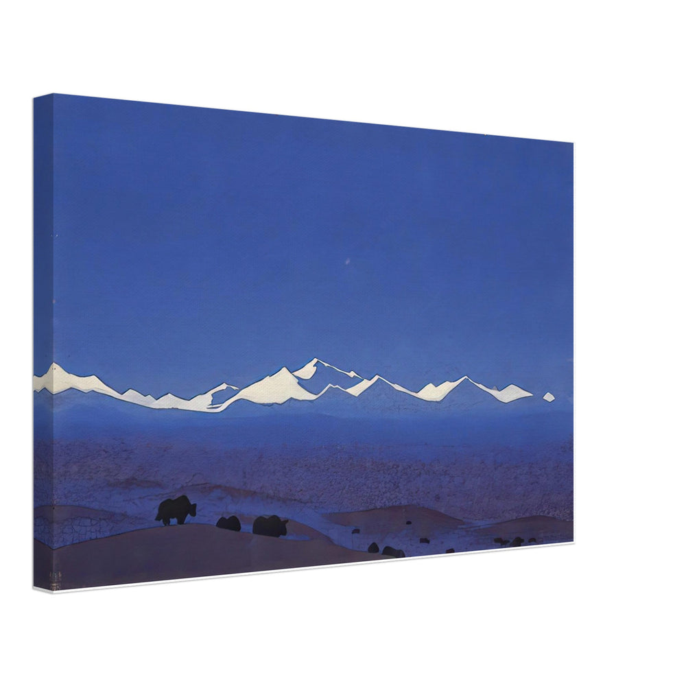Nan Shan, Tibetan Frontier by Nicholas Roerich, canvas