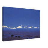Nan Shan, Tibetan Frontier by Nicholas Roerich, canvas