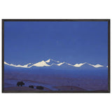 Nan Shan, Tibetan Frontier by Nicholas Roerich, framed poster