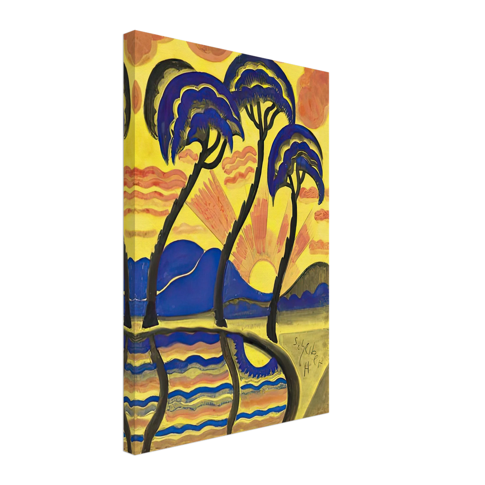 Naplemente by Scheiber Hugó, canvas