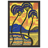 Naplemente by Scheiber Hugó, framed poster, view 2