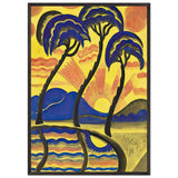 Naplemente by Scheiber Hugó, framed poster, view 3
