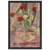 Narcissus and Lilies by Theodor Pallady, framed poster, view 2
