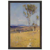 Near Heidelberg by Arthur Streeton, framed poster, view 2