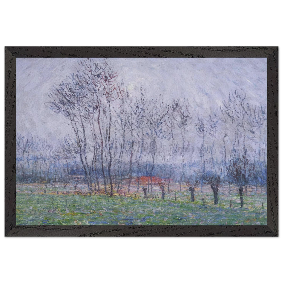 Near Saint Cyr by Gustave Loiseau, framed poster, view 2