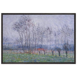 Near Saint Cyr by Gustave Loiseau, framed poster