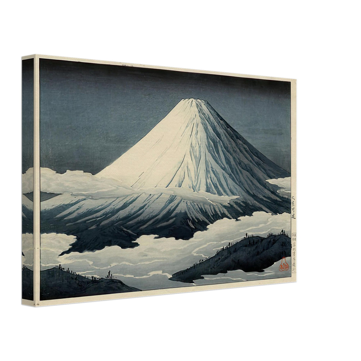 Nearby Omuro by Shotei Takahashi, canvas, view 2