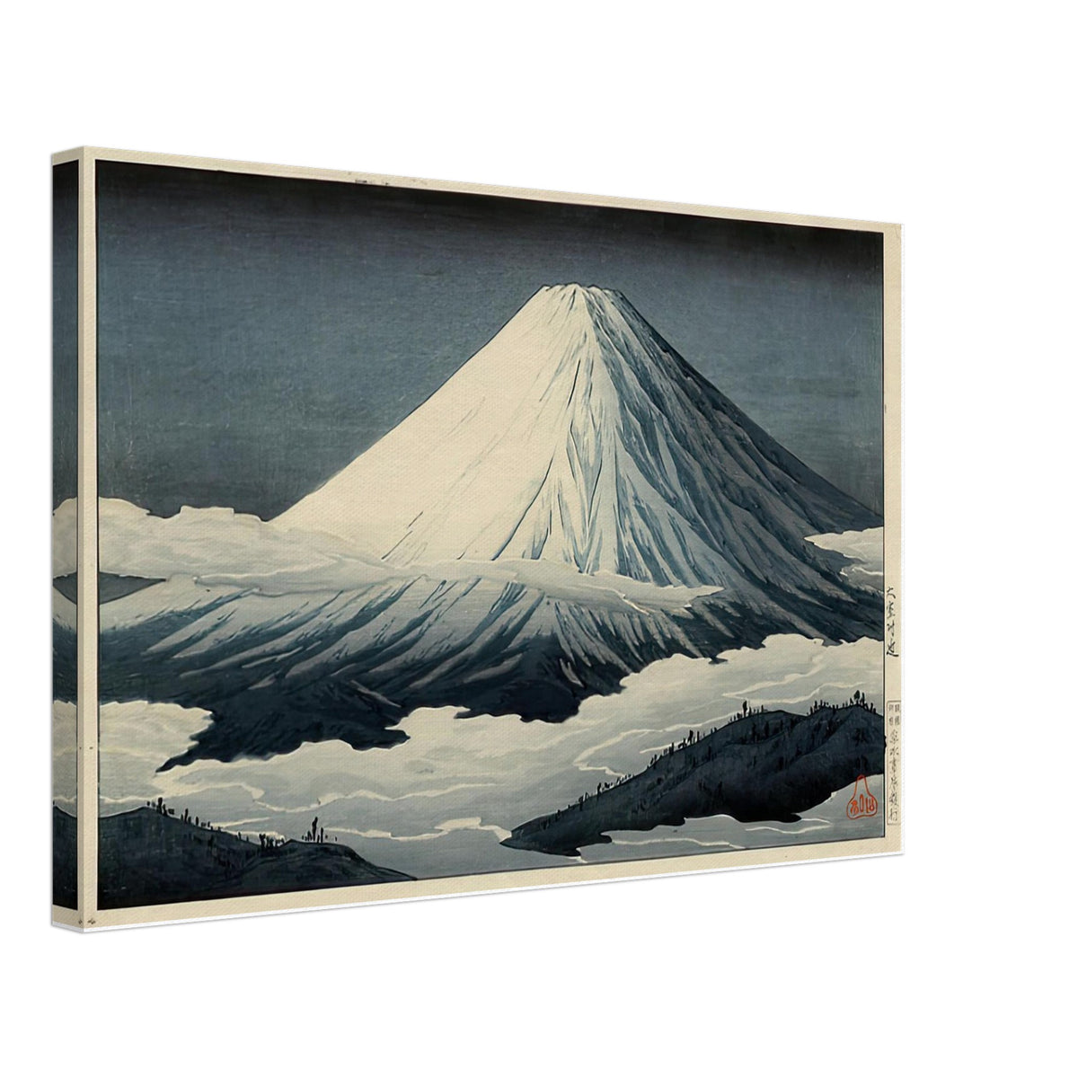 Nearby Omuro by Shotei Takahashi, canvas