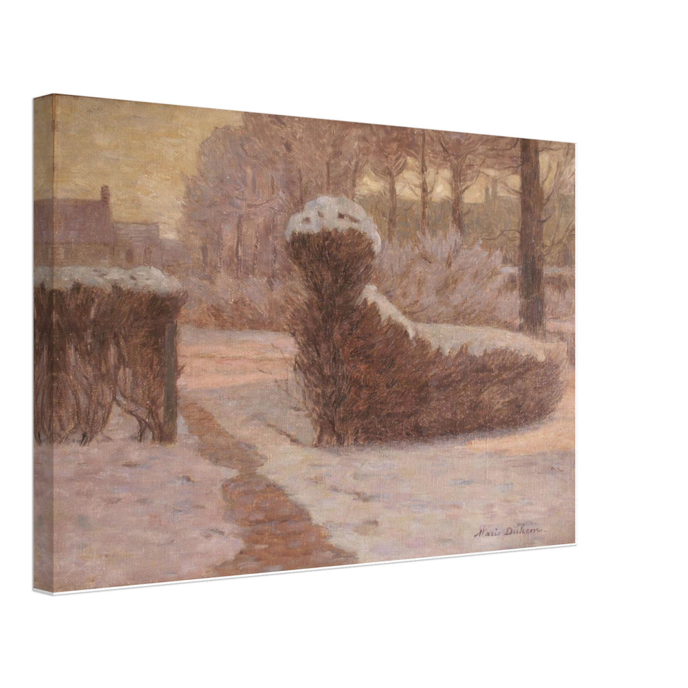 Neige en Artois by Marie Duhem, canvas