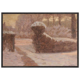 Neige en Artois by Marie Duhem, framed poster, view 3