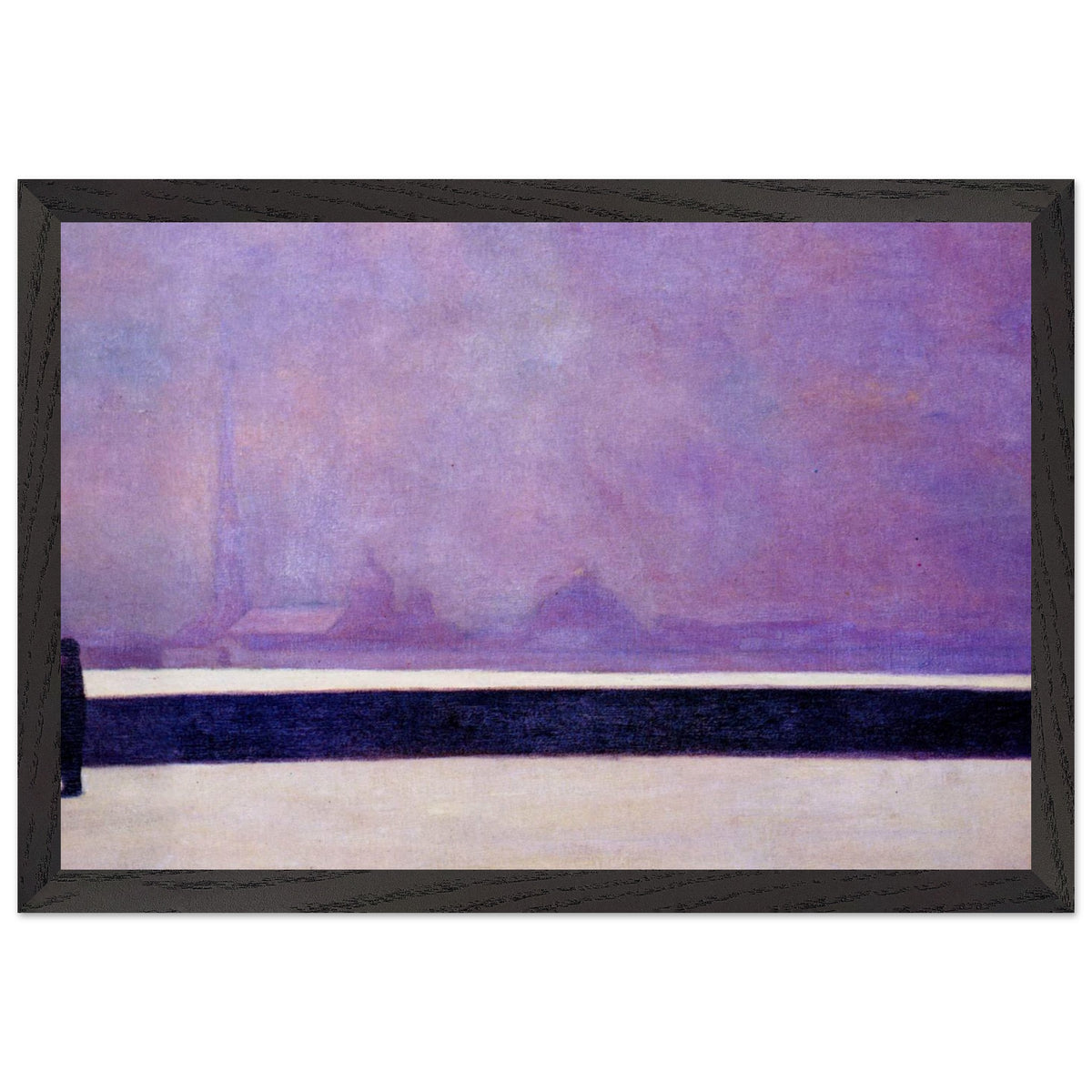 Neva, Light Fog by Felix Vallotton, framed poster, view 2
