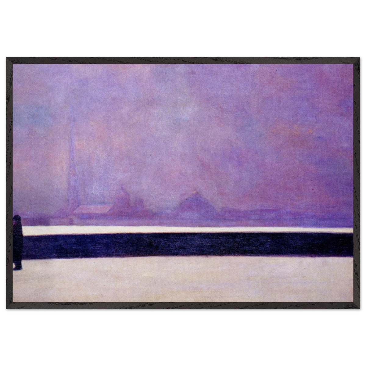 Neva, Light Fog by Felix Vallotton, framed poster, view 3