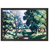 New Abbey, Dumfriesshire by Samuel Peploe, framed poster, view 2