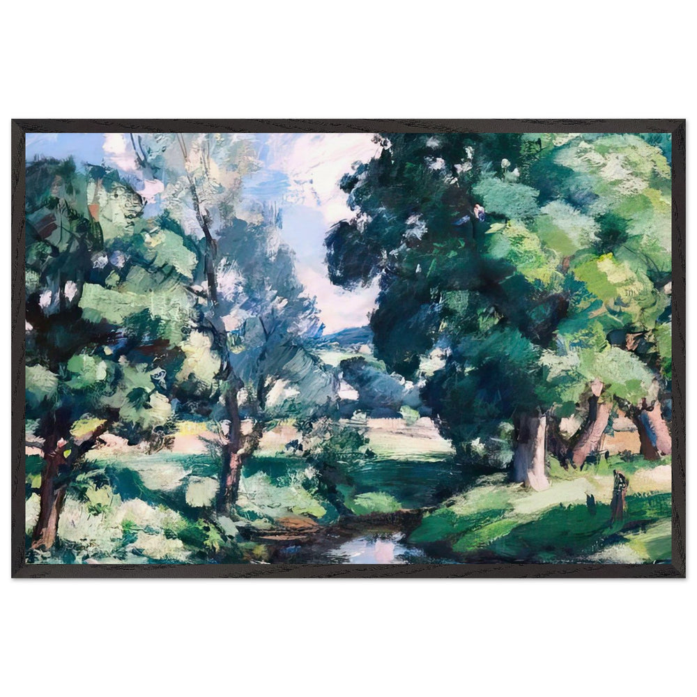 New Abbey, Dumfriesshire by Samuel Peploe, framed poster