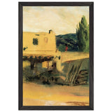 New Mexican Landscape by Robert Henri, framed poster, view 2
