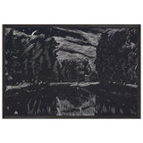 Night by Anna Ostroumova-Lebedeva, framed poster