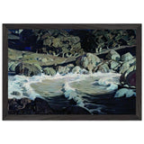 Night at the Seaside by Konstantin Bogaevsky, framed poster, view 2