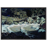 Night at the Seaside by Konstantin Bogaevsky, framed poster, view 3