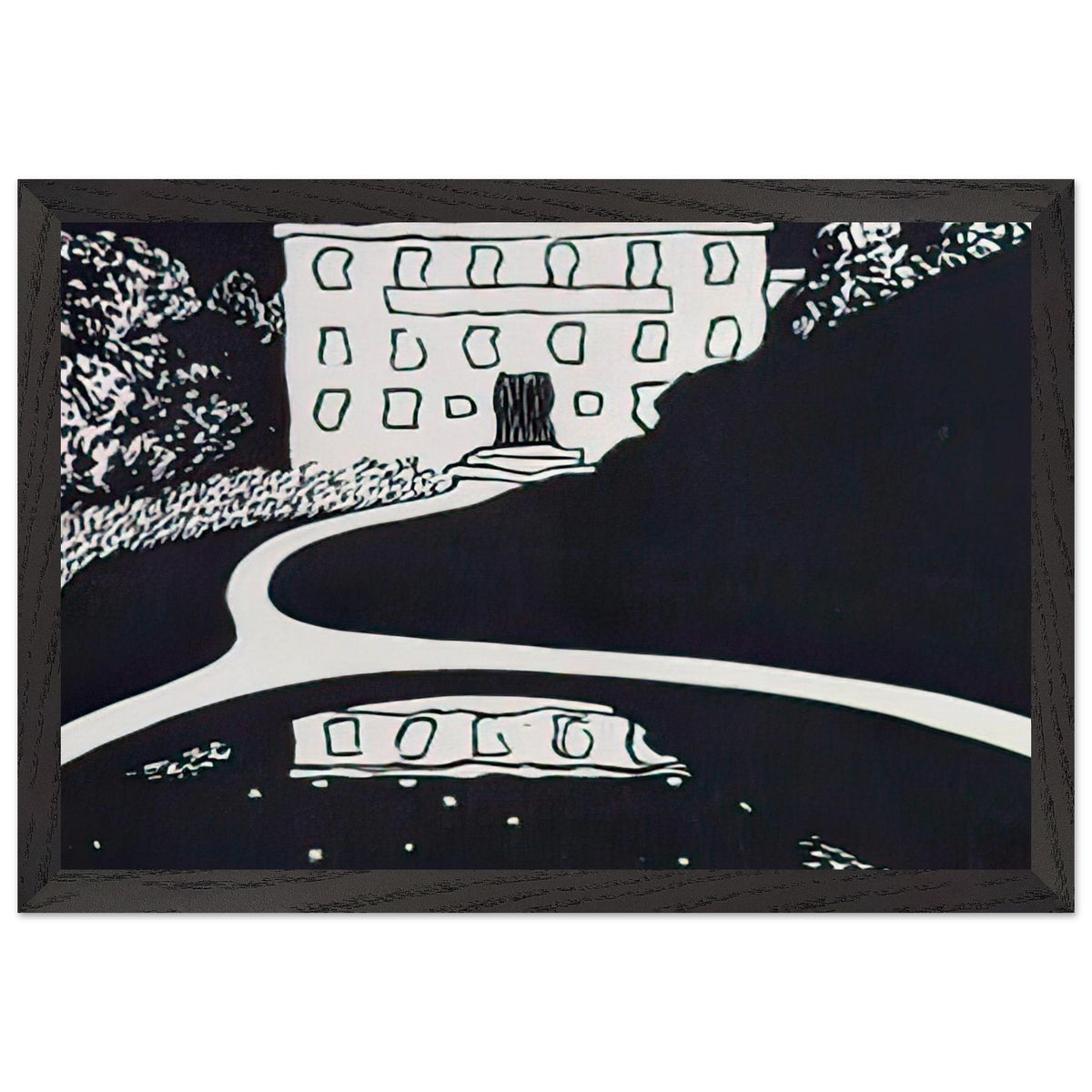 Night by Felix Vallotton, framed poster, view 2
