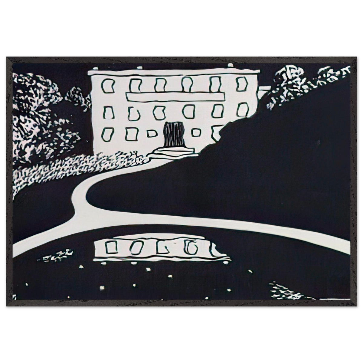 Night by Felix Vallotton, framed poster, view 3