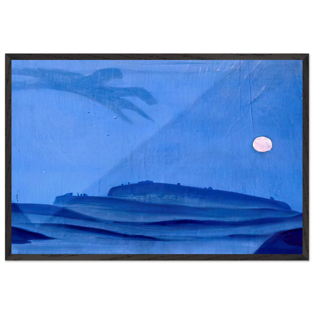 Night Rider by Nicholas Roerich, framed poster