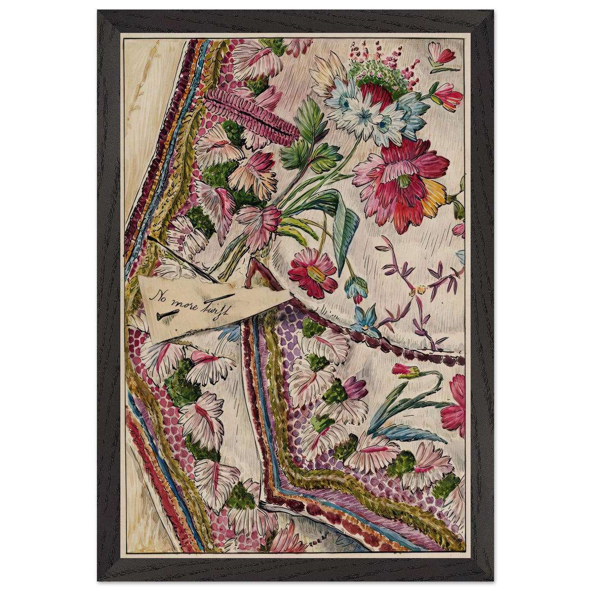 No More Twist by Beatrix Potter, framed poster, view 2