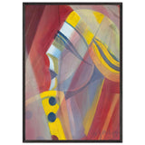 Nő Profilban by Scheiber Hugó, framed poster, view 3