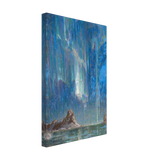 Northern Lights; Study from North Norway by Anna Katarina Boberg, canvas, view 2