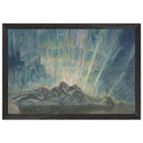 Northern Lights. Study from North Norway by Anna Katarina Boberg, framed poster, view 2