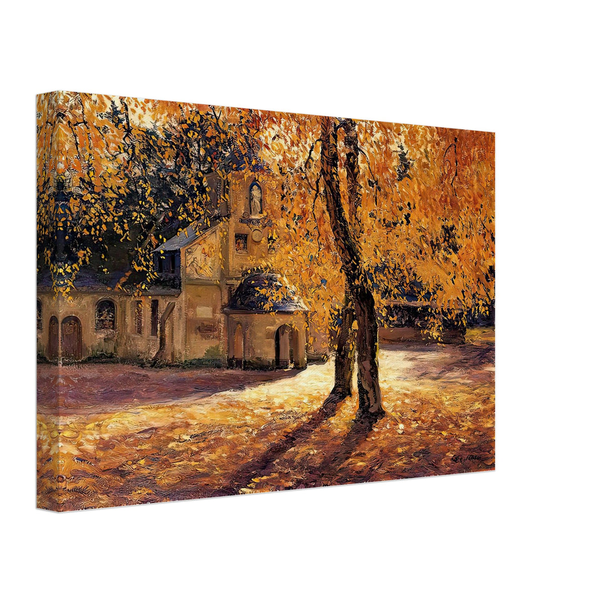 Notre Dame de Grace, Honfleur by Guy Rose, canvas, view 2